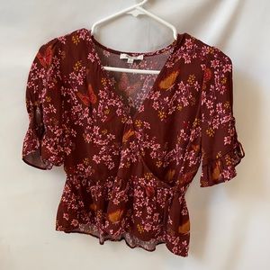 Floral Madewell Top
